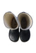 A Navy Rain Boots from Aigle in size 4T for boy. (Back View)