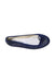 A Navy Flats from Repetto in size 12Y for girl. (Front View)