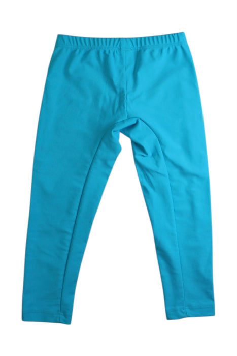 A Blue Leggings from City Threads in size 3T for boy. (Back View)