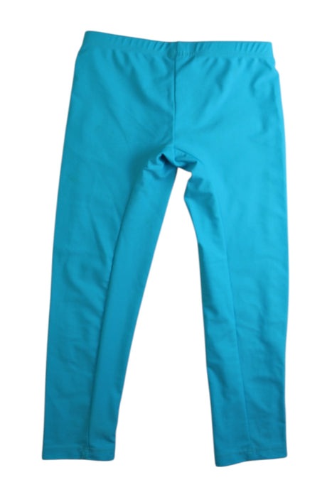 A Blue Leggings from City Threads in size 6T for boy. (Back View)