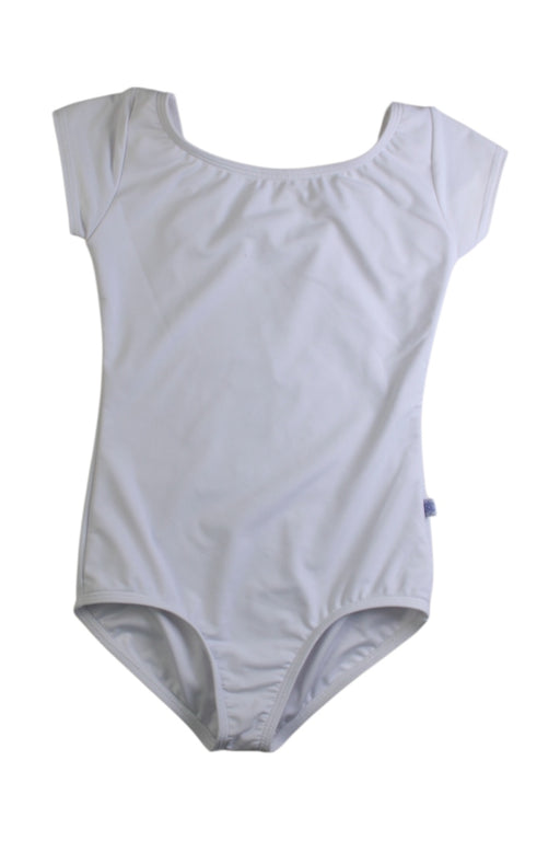 A White Leotards from Corps Dancewear in size 3T for girl. (Front View)