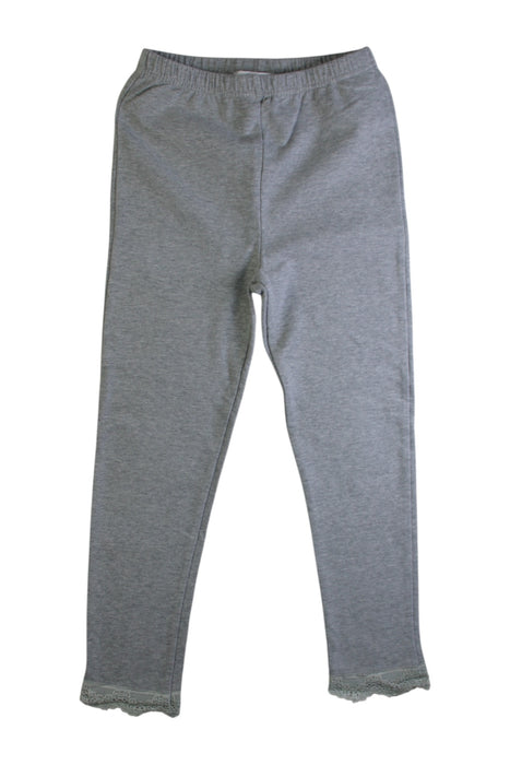 A Grey Leggings from Catherine Cottage in size 7Y for girl. (Front View)