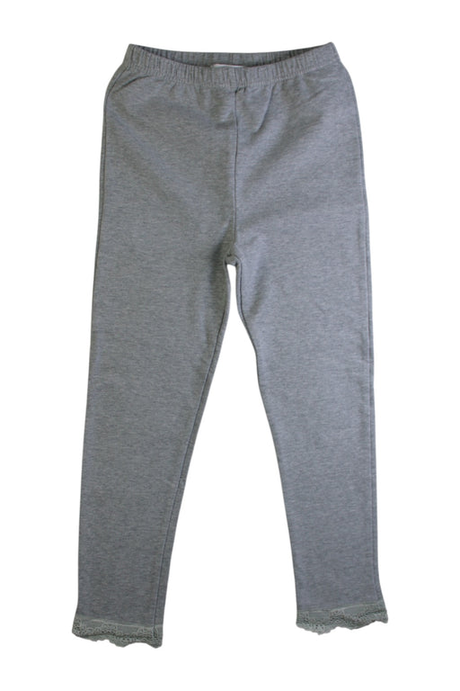 A Grey Leggings from Catherine Cottage in size 7Y for girl. (Front View)