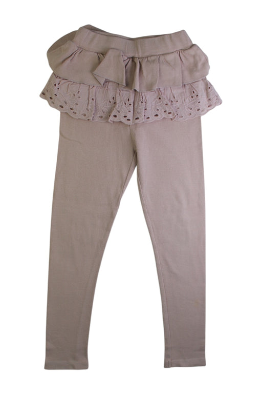 A Beige Leggings from Catherine Cottage in size 7Y for girl. (Front View)