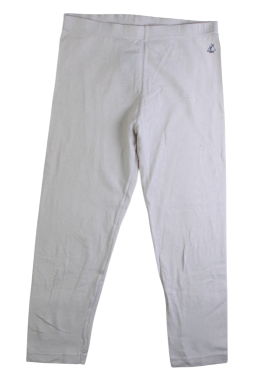 A Grey Leggings from Petit Bateau in size 10Y for neutral. (Front View)
