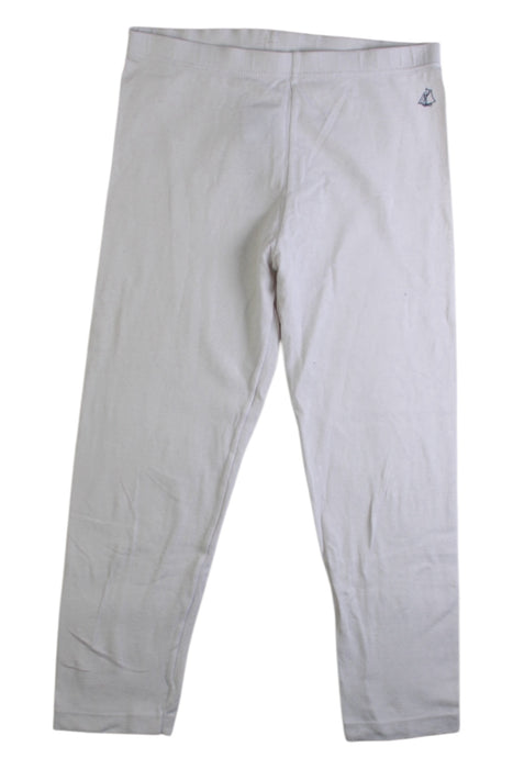 A Grey Leggings from Petit Bateau in size 10Y for neutral. (Front View)