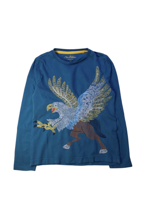 A Blue Long Sleeve T Shirts from Boden in size 8Y for boy. (Front View)