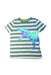 A Green Short Sleeve T Shirts from Boden in size 9Y for boy. (Front View)