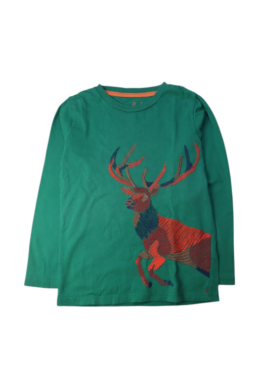 A Green Long Sleeve T Shirts from Boden in size 6T for boy. (Front View)