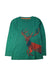 A Green Long Sleeve T Shirts from Boden in size 6T for boy. (Front View)