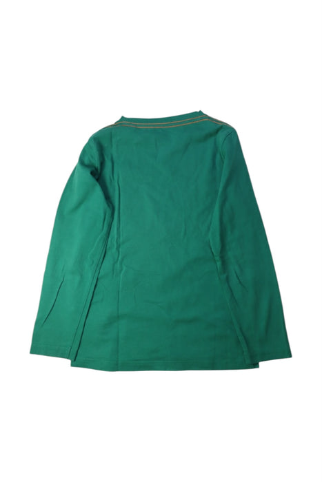 A Green Long Sleeve T Shirts from Boden in size 6T for boy. (Back View)