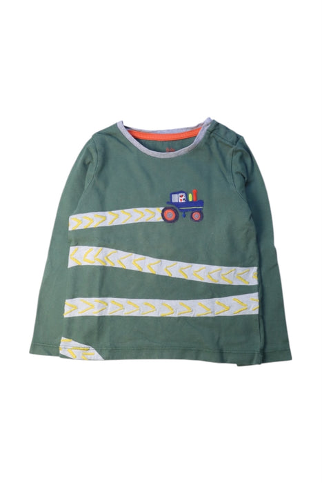 A Green Long Sleeve T Shirts from Boden in size 2T for boy. (Front View)