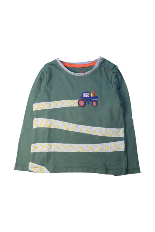 A Green Long Sleeve T Shirts from Boden in size 2T for boy. (Front View)