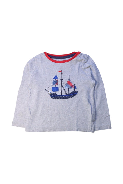 A Grey Long Sleeve T Shirts from Boden in size 2T for boy. (Front View)