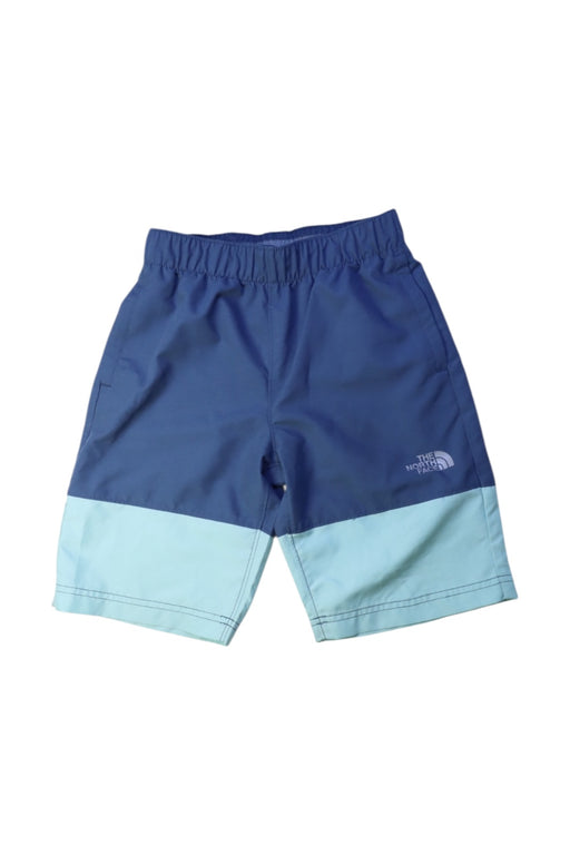 A Blue Shorts from The North Face in size 7Y for boy. (Front View)