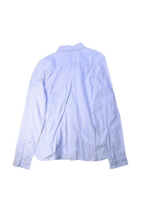 A Blue Long Sleeve Shirts from Bonpoint in size 14Y for boy. (Back View)