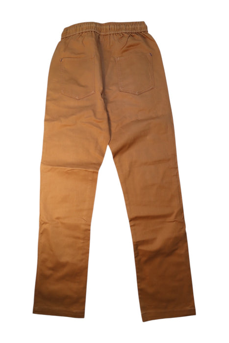 A Brown Casual Pants from Boden in size 13Y for boy. (Back View)
