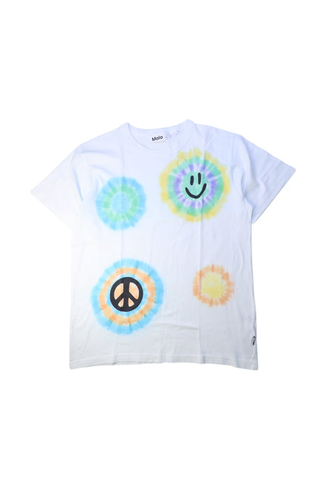 A Multicolour Short Sleeve T Shirts from Molo in size 12Y for boy. (Front View)