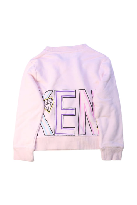 A Multicolour Crewneck Sweatshirts from Kenzo in size 4T for girl. (Back View)