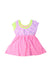 A Multicolour Short Sleeve Dresses from Billieblush in size 4T for girl. (Back View)