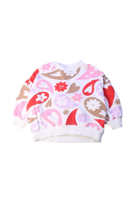 A Multicolour Crewneck Sweatshirts from Seed in size 3T for girl. (Front View)