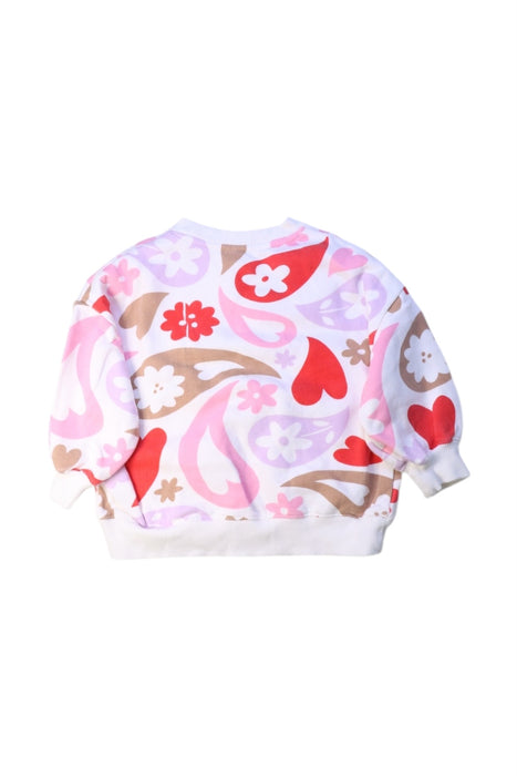 A Multicolour Crewneck Sweatshirts from Seed in size 3T for girl. (Back View)