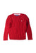 A Red Knit Sweaters from Polo Ralph Lauren in size 3T for girl. (Front View)