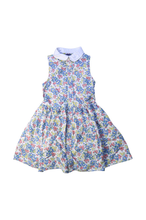 A Multicolour Sleeveless Dresses from Polo Ralph Lauren in size 4T for girl. (Front View)