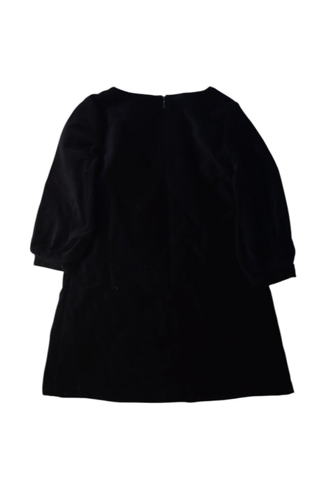 A Black Long Sleeve Dresses from Moschino in size 5T for girl. (Back View)