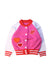 A Pink Lightweight Jackets from Jacadi in size 3T for girl. (Front View)