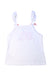A White Sleeveless Tops from Juicy Couture in size 4T for girl. (Back View)