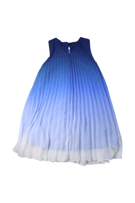 A Blue Sleeveless Dresses from Phase Eight in size 3T for girl. (Back View)