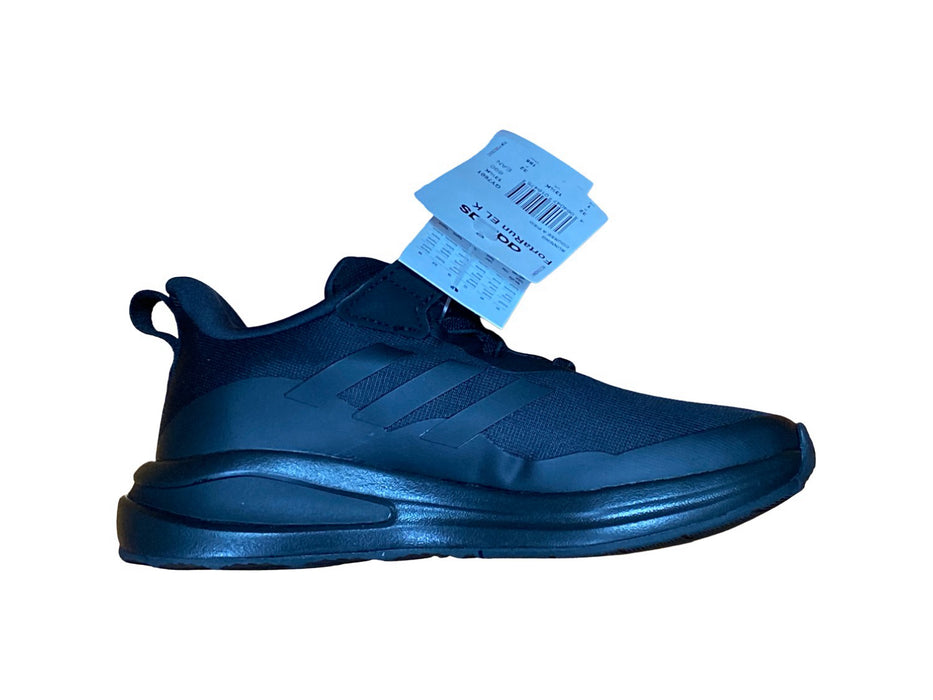 A Black Sneakers from Adidas in size 7Y for neutral. (Front View)