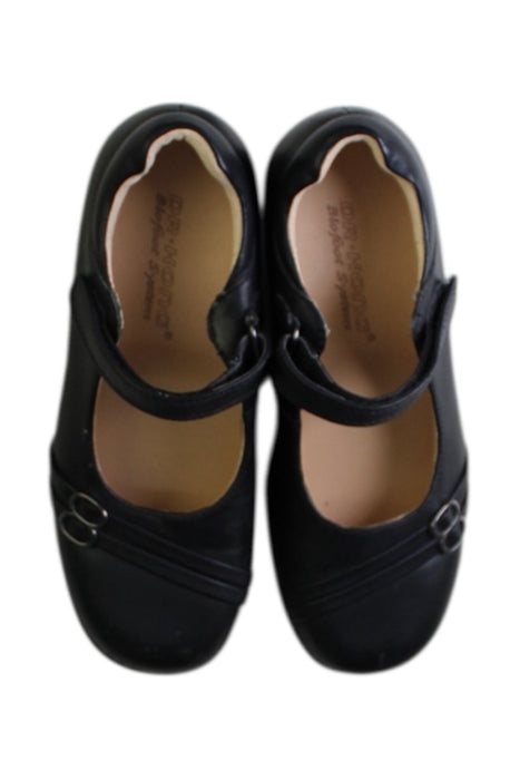 A Black Dress Shoes from Dr. Kong in size 9Y for girl. (Back View)