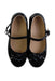 A Black Flats from Dr. Kong in size 6T for girl. (Back View)