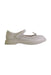 A White Dress Shoes from Dr. Kong in size 6T for girl. (Front View)