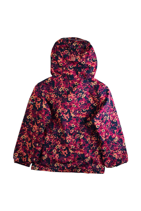 A Multicolour Lightweight Jackets from Columbia in size 6T for girl. (Back View)