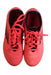 A Pink Cleats/Soccer Shoes from Adidas in size 12Y for neutral. (Back View)