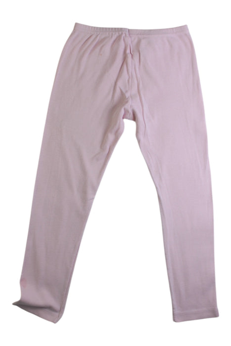 A Pink Leggings from Petit Bateau in size 4T for girl. (Back View)