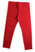 A Red Leggings from Petit Bateau in size 4T for girl. (Front View)