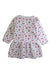 A Multicolour Sweater Dresses from Petit Bateau in size 3T for girl. (Front View)