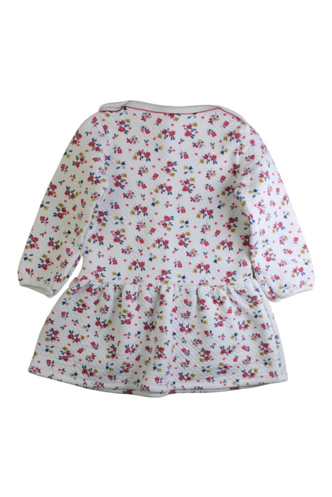 A Multicolor Sweater Dresses from Petit Bateau in size 3T for girl. (Back View)