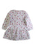 A Multicolor Sweater Dresses from Petit Bateau in size 3T for girl. (Back View)