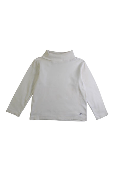 A White Long Sleeve Tops from Petit Bateau in size 3T for neutral. (Front View)