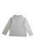 A White Long Sleeve Tops from Petit Bateau in size 3T for neutral. (Front View)