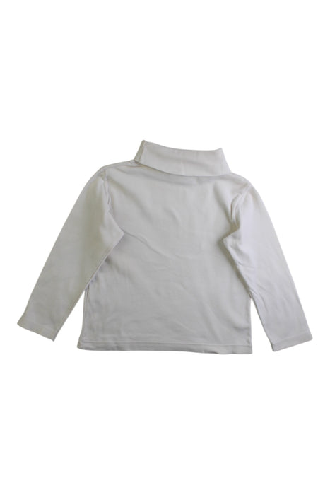 A White Long Sleeve Tops from Petit Bateau in size 3T for neutral. (Back View)