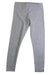 A Grey Leggings from Petit Bateau in size 4T for girl. (Front View)