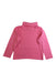 A Pink Long Sleeve Tops from Petit Bateau in size 3T for girl. (Back View)