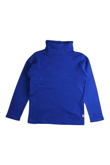 A Blue Long Sleeve Shirts from Bonpoint in size 3T for neutral. (Front View)