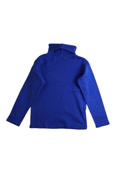 A Blue Long Sleeve Shirts from Bonpoint in size 3T for neutral. (Back View)